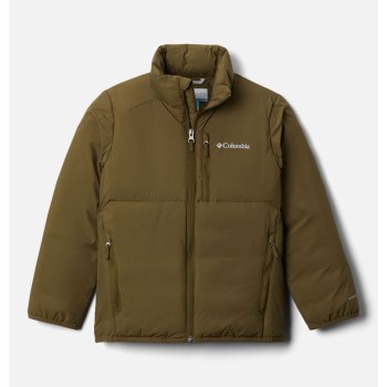 Columbia Jakne Za Dječake - Grand Wall Maslinasto Zelene | SOGH-72813